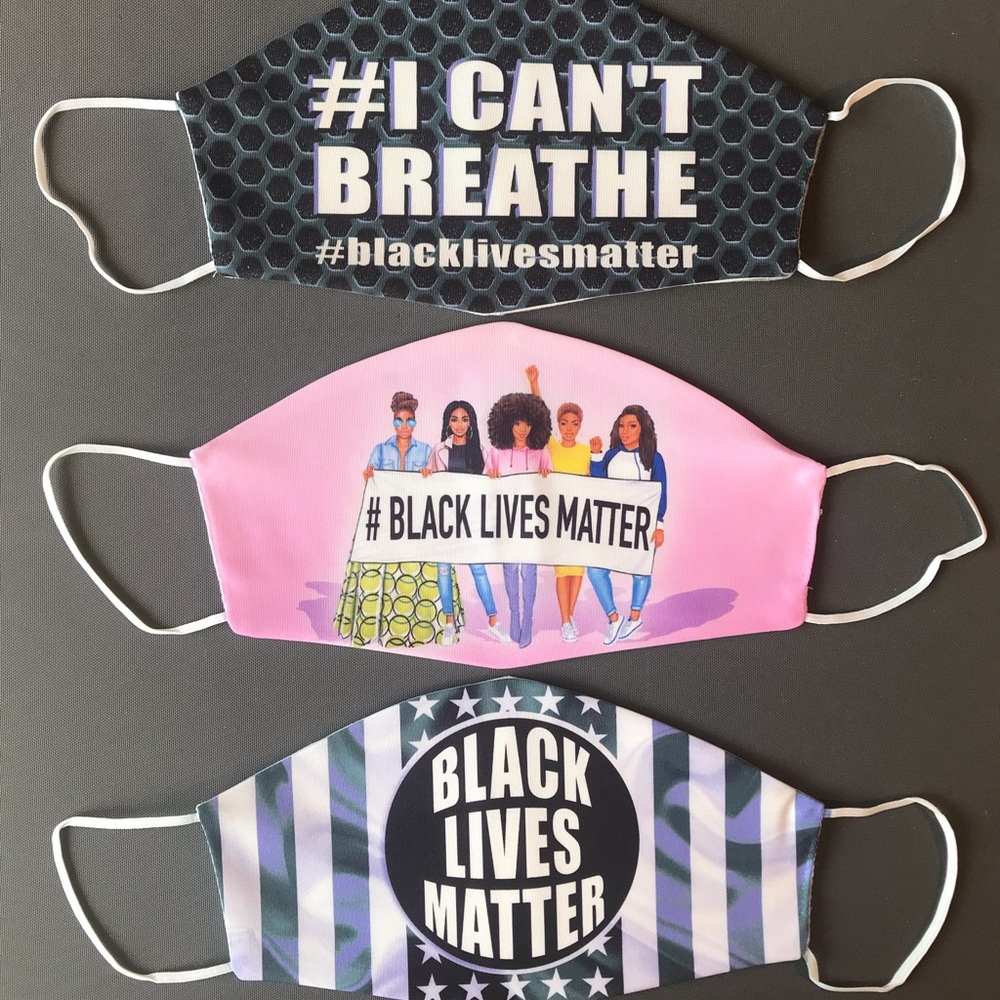 Black Lives Matter Face Covers Variety Pack (3)